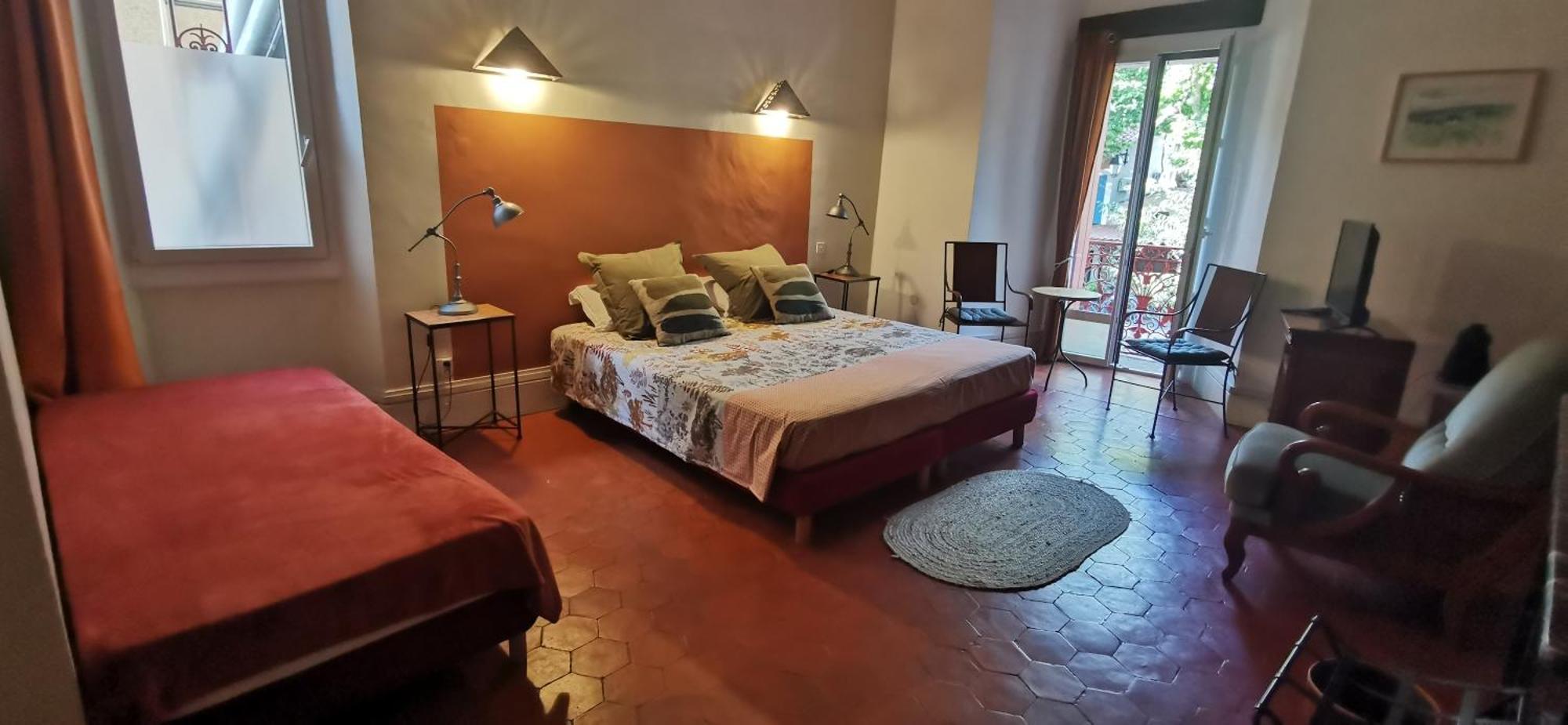 Bed and Breakfast Le Mimosa Saint-Saturnin-de-Lucian Exteriér fotografie