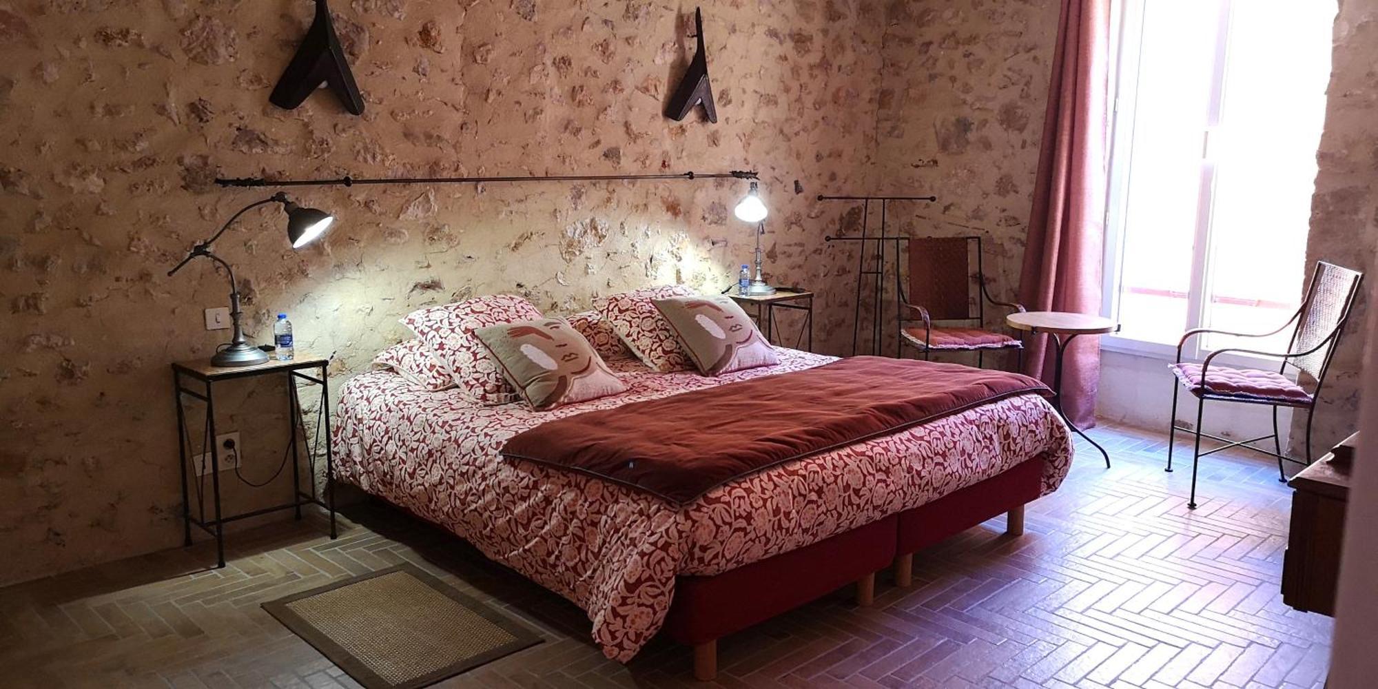 Bed and Breakfast Le Mimosa Saint-Saturnin-de-Lucian Exteriér fotografie